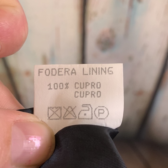 Vintage 1990’s Wim Neels 100% Silk Black Pleated Skirt Size 4 - Picture 6 of 8